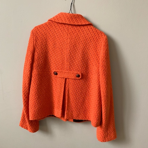 Orange wool/acrylic banana republic jacket - Picture 5 of 5